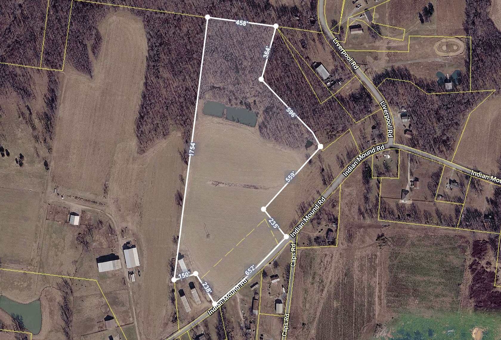 29 Acres of Land for Sale in Indian Mound, Tennessee