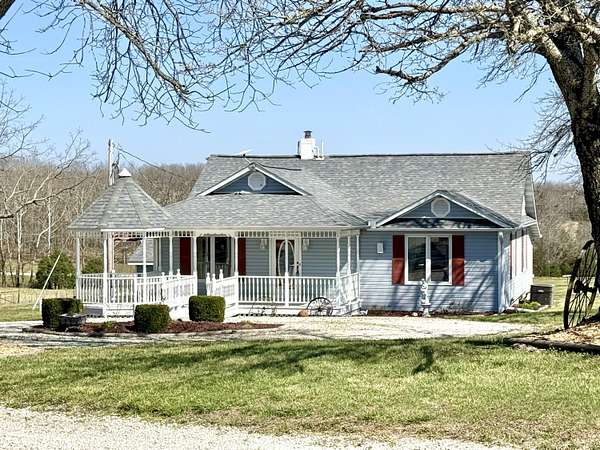 20.3 Acres of Agricultural Land with Home for Sale in Cabool, Missouri