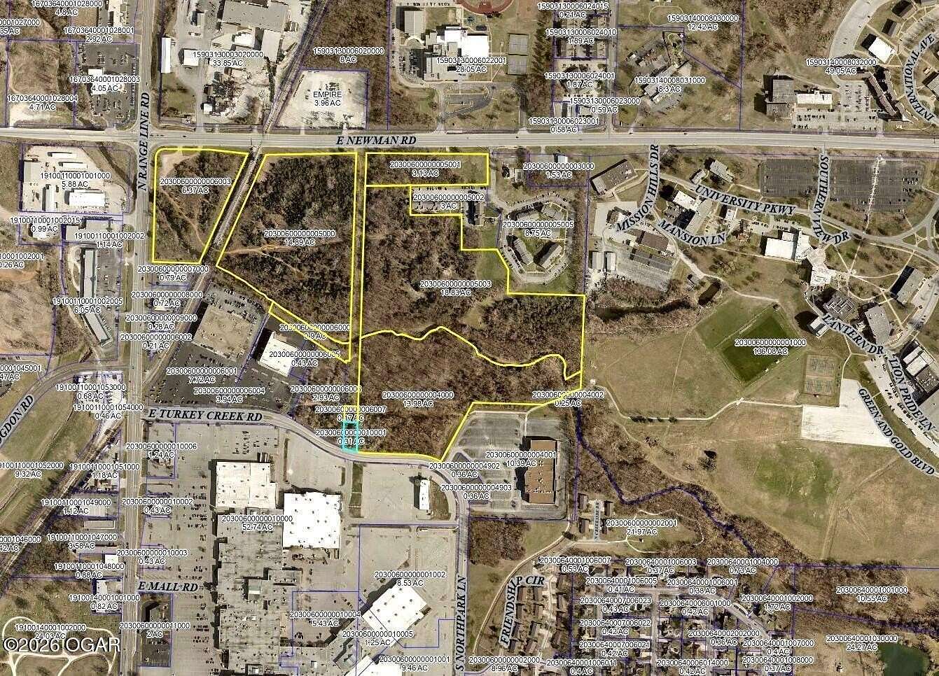 61.1 Acres of Land for Sale in Joplin, Missouri