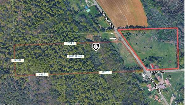 14.6 Acres of Recreational & Residential Land for Sale in Moravia, New York