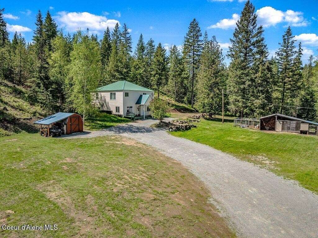 5.6 Acres of Land with Home for Sale in Priest River, Idaho