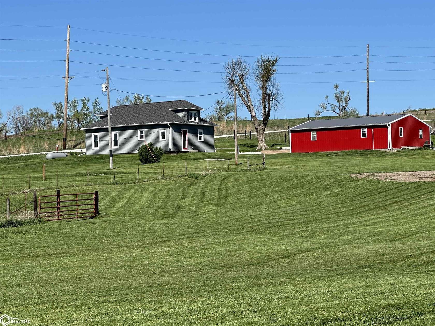 4 Acres of Land with Home for Sale in Corning, Iowa