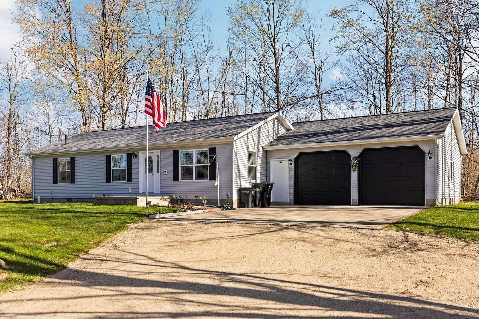 10 Acres of Recreational Land with Home for Sale in Gaylord, Michigan