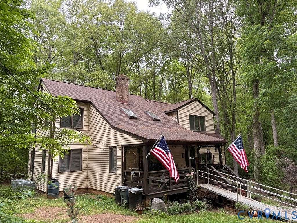 6.7 Acres of Land with Home for Sale in Bumpass, Virginia
