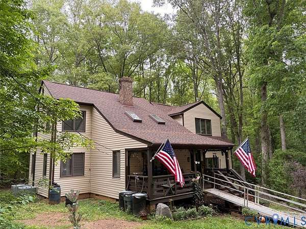 6.7 Acres of Land with Home for Sale in Bumpass, Virginia