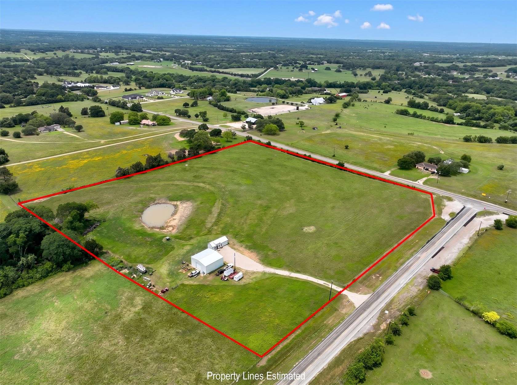 11.6 Acres of Recreational & Residential Land for Sale in Brenham, Texas