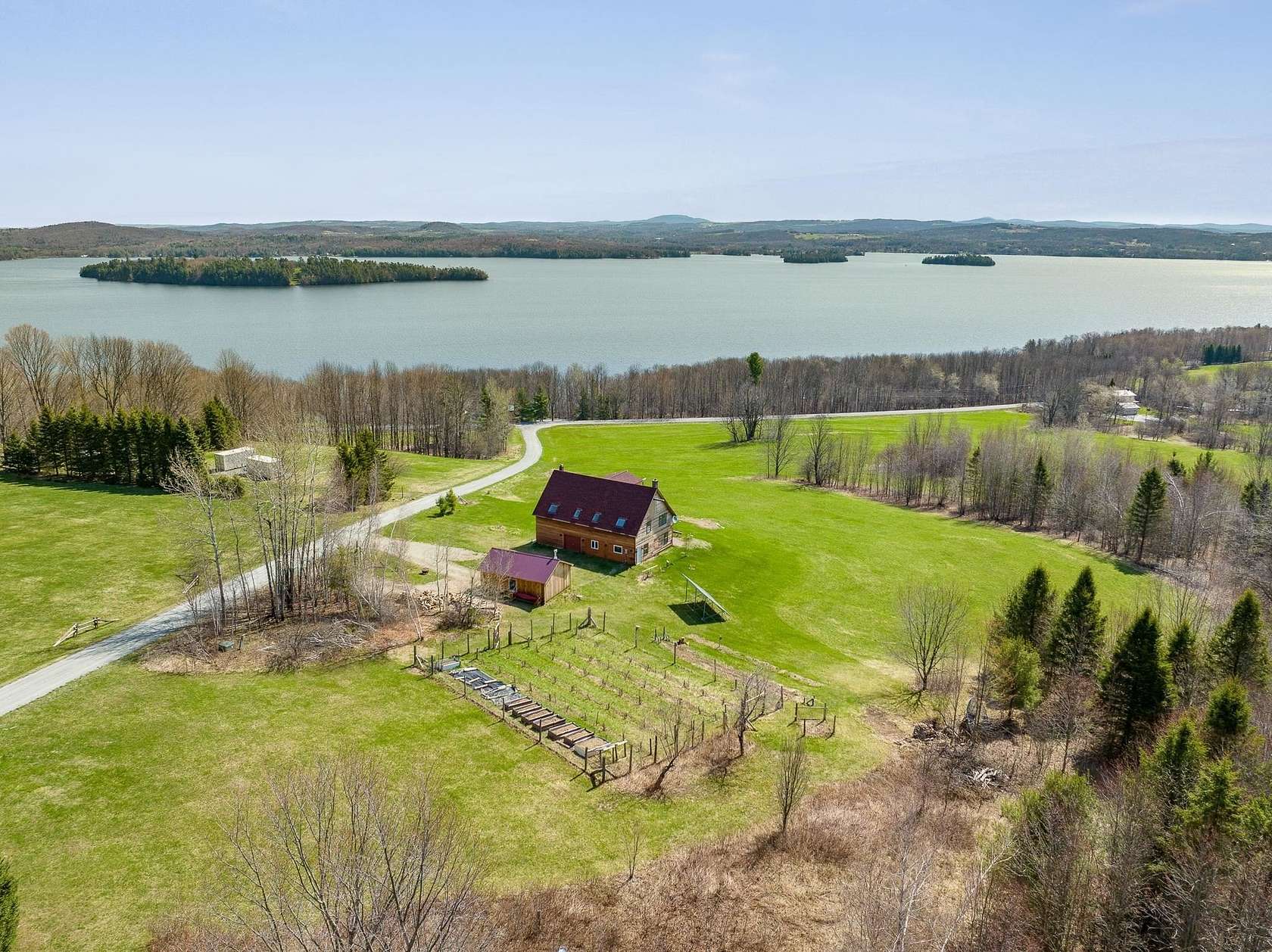 8 Acres of Land with Home for Sale in Newport Town, Vermont