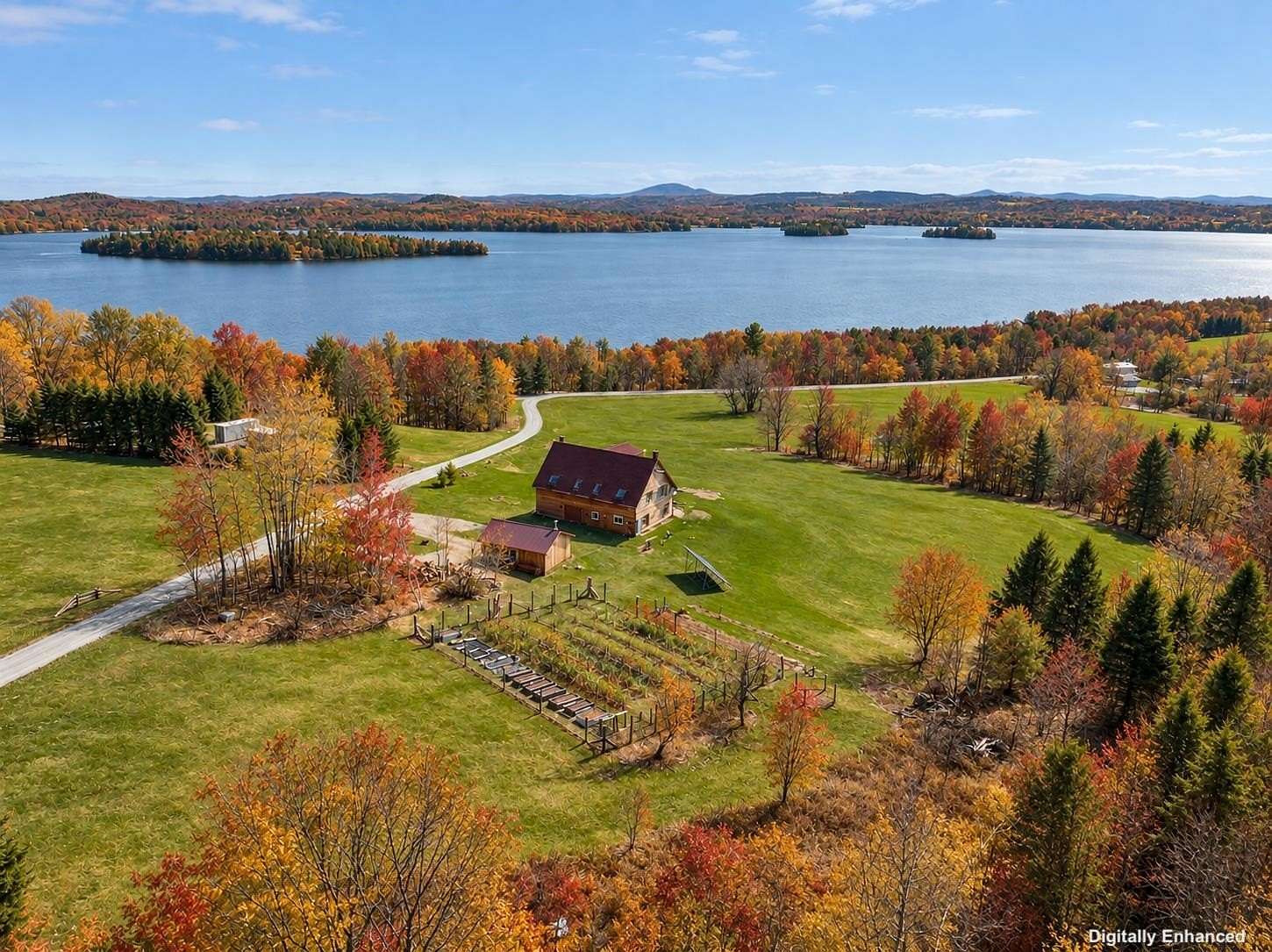 8 Acres of Land with Home for Sale in Newport Town, Vermont