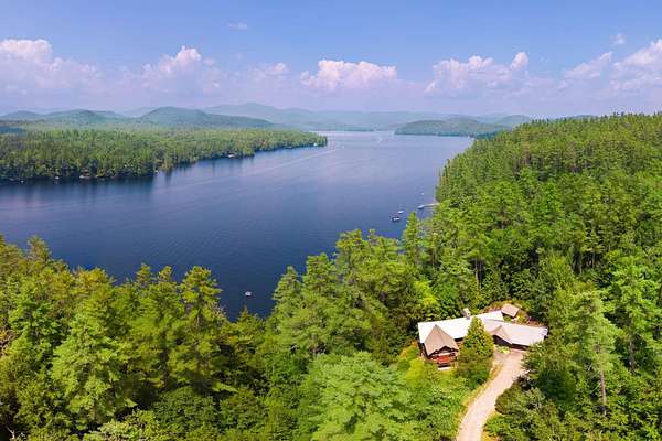 44.4 Acres of Recreational Land with Home for Sale in Lovell, Maine