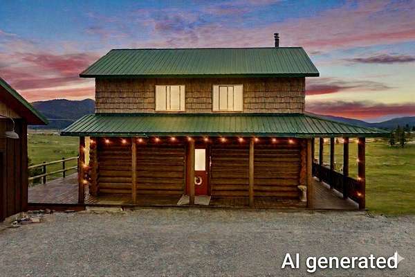 10 Acres of Land with Home for Sale in Kalispell, Montana