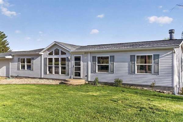 12.8 Acres of Land with Home for Sale in Pardeeville, Wisconsin