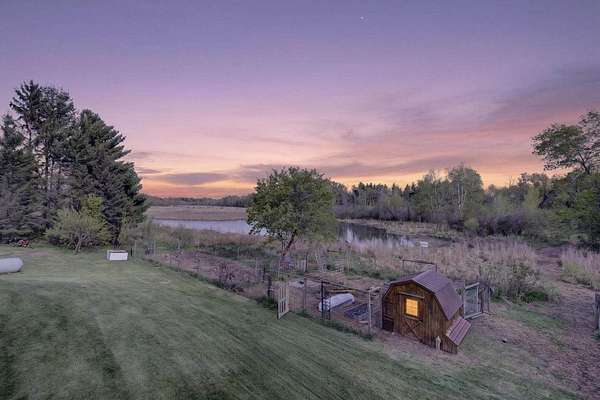 12.8 Acres of Land with Home for Sale in Pardeeville, Wisconsin