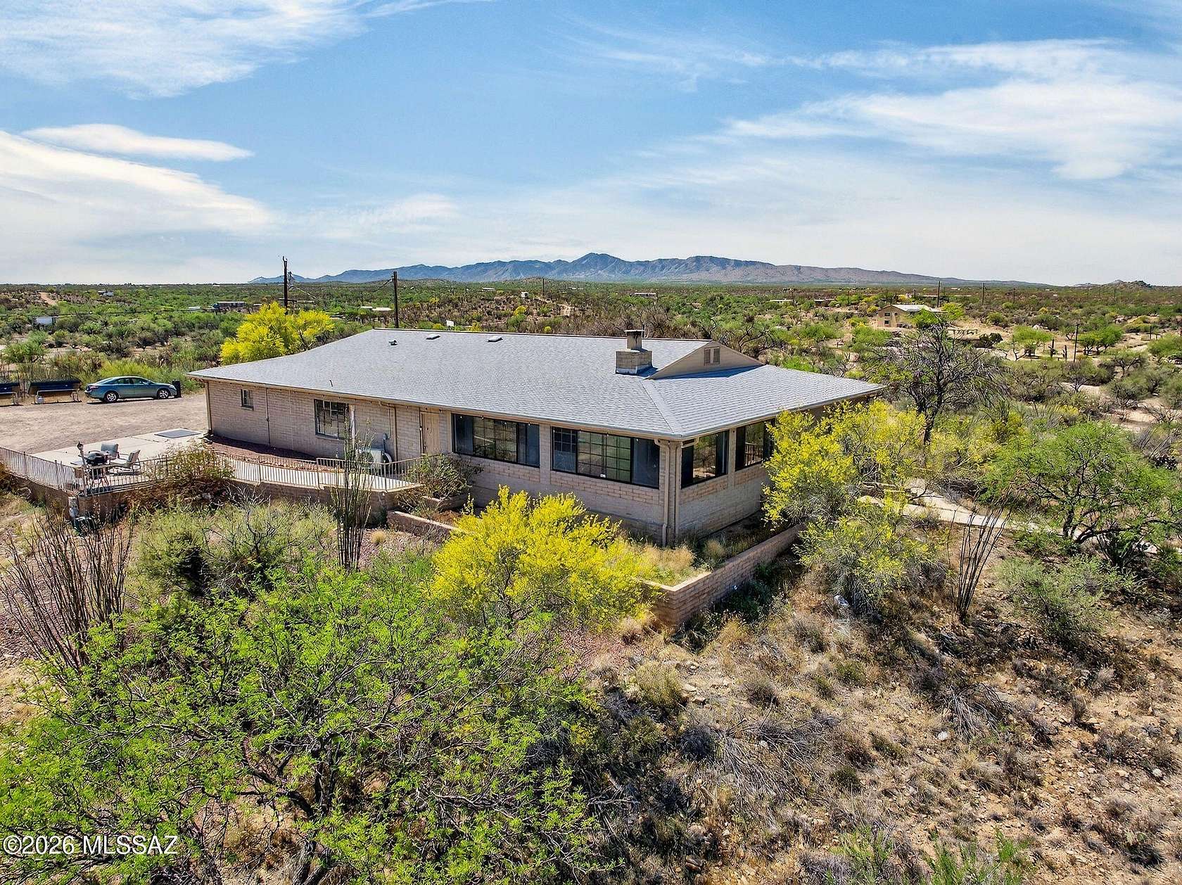 8.77 Acres of Land with Home for Sale in Sahuarita, Arizona