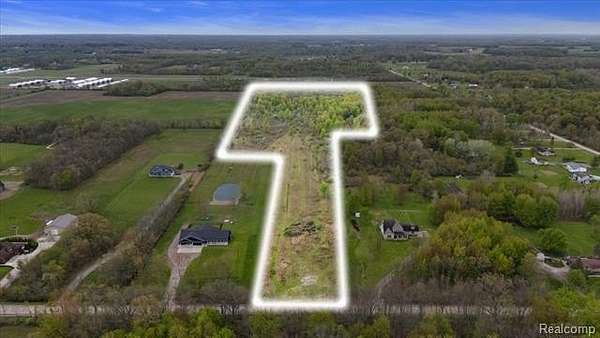 26.7 Acres of Recreational & Residential Land for Sale in Ray Township, Michigan