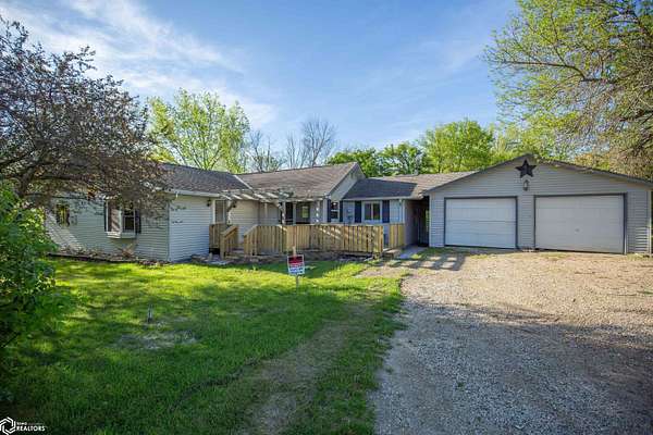 3 Acres of Land with Home for Sale in Algona, Iowa