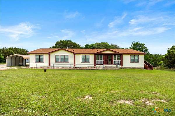 4.89 Acres of Land with Home for Sale in Copperas Cove, Texas