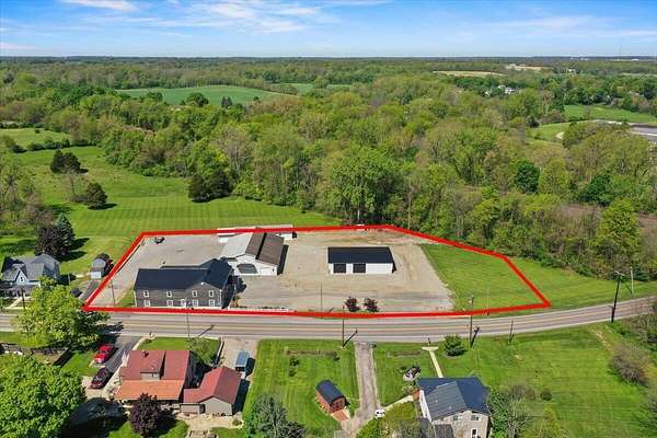 2.3 Acres of Land with Home for Sale in De Graff, Ohio
