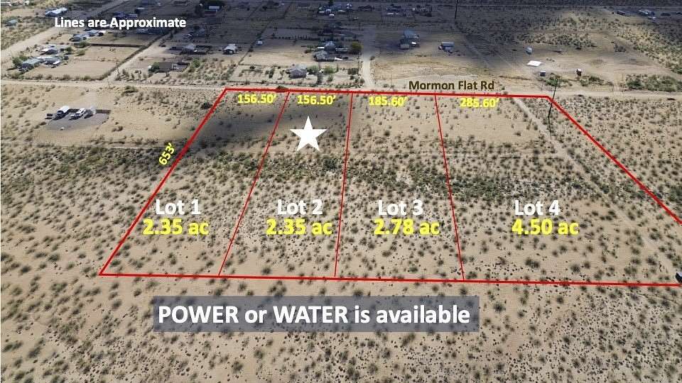2.35 Acres of Residential Land for Sale in Golden Valley, Arizona