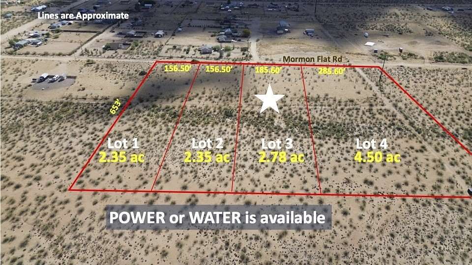 2.78 Acres of Residential Land for Sale in Golden Valley, Arizona