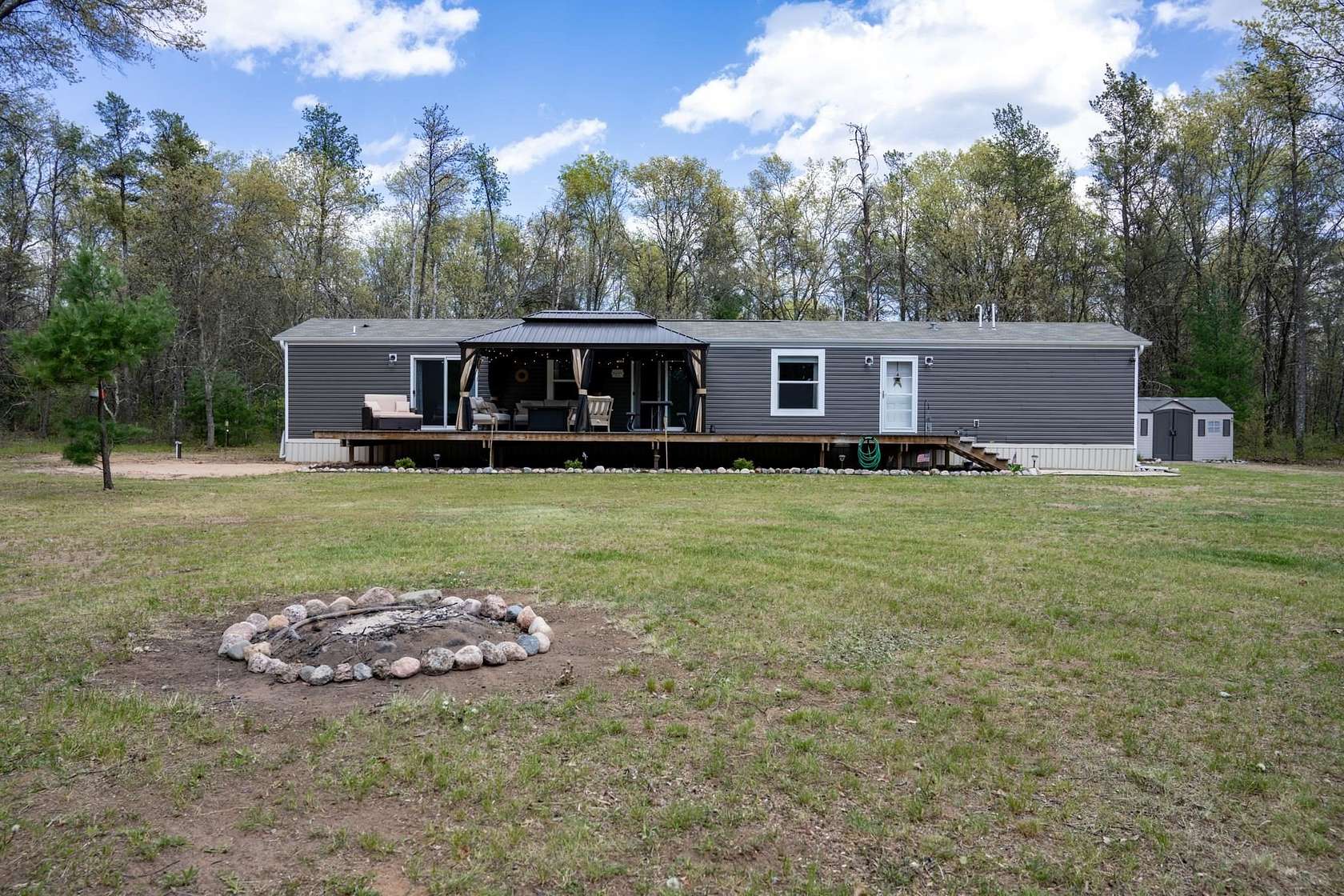 5 Acres of Land with Home for Sale in Necedah, Wisconsin