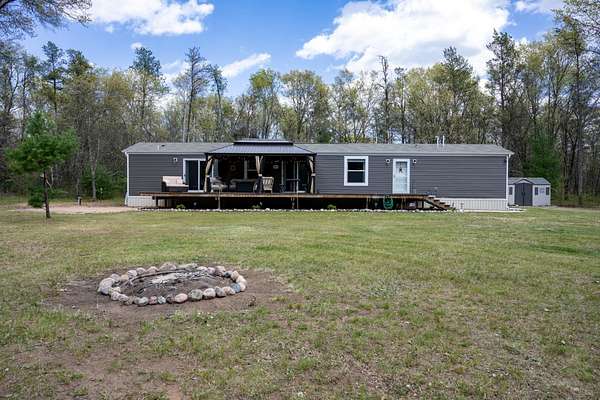 5 Acres of Land with Home for Sale in Necedah, Wisconsin