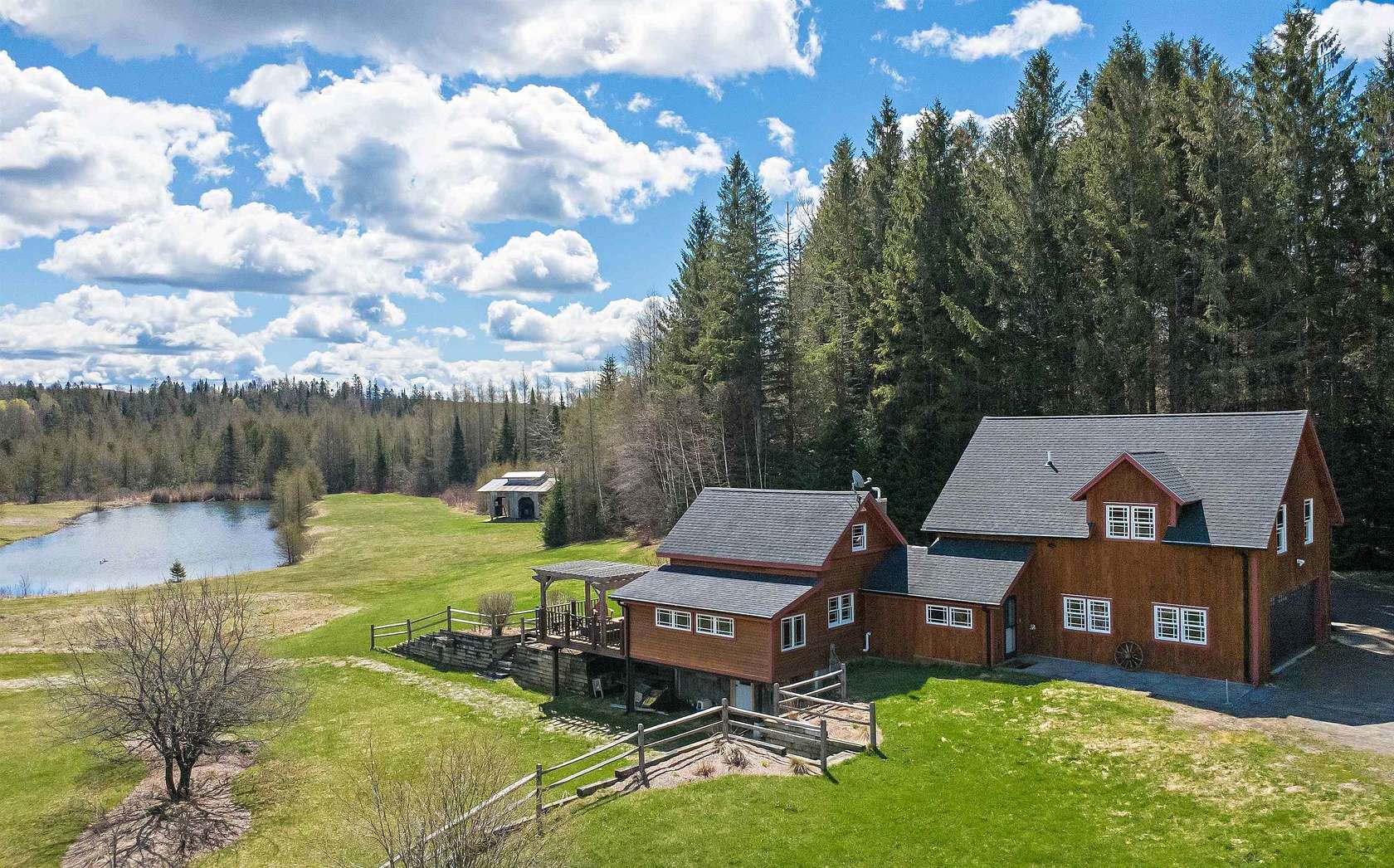 10.2 Acres of Land with Home for Sale in Walden, Vermont