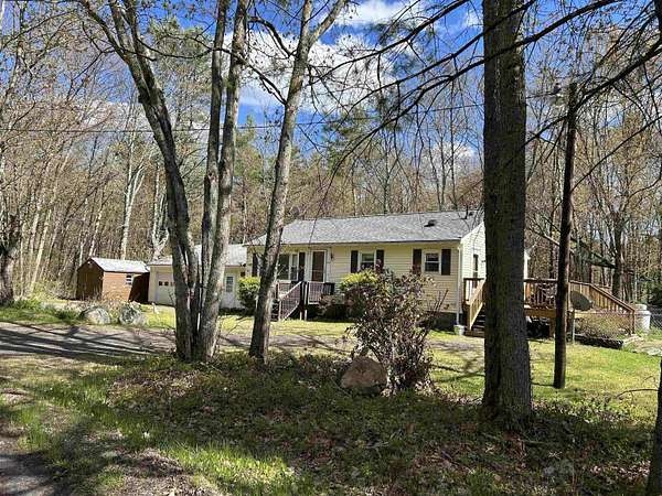9.27 Acres of Land with Home for Sale in Troy, New Hampshire