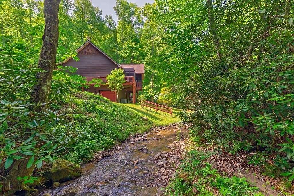 2.2 Acres of Land with Home for Sale in Franklin, North Carolina