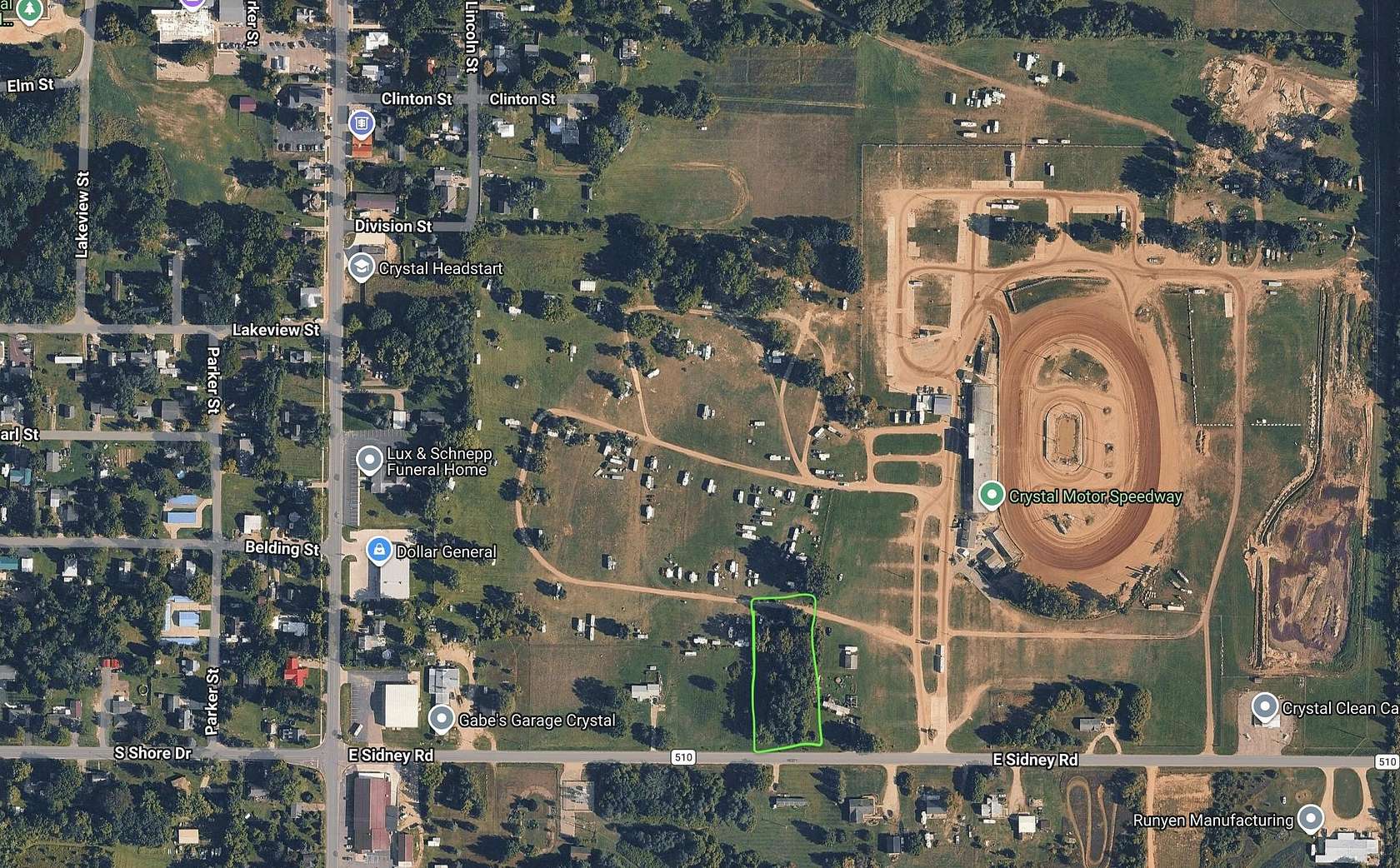 0.63 Acres of Residential Land for Sale in Crystal, Michigan