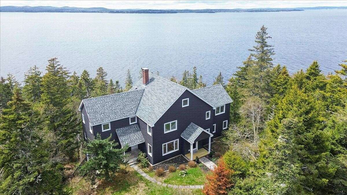 9.3 Acres of Land with Home for Sale in Brooksville, Maine