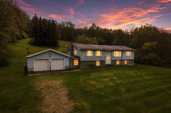15 Acres of Land with Home for Sale in Walton, New York