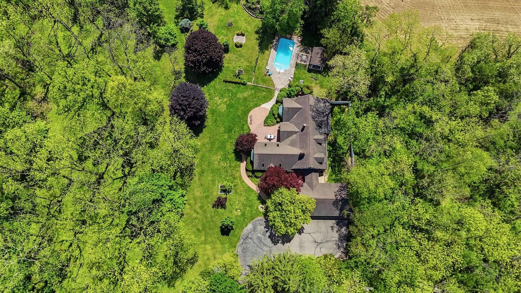 16.4 Acres of Land with Home for Sale in West Milton, Ohio