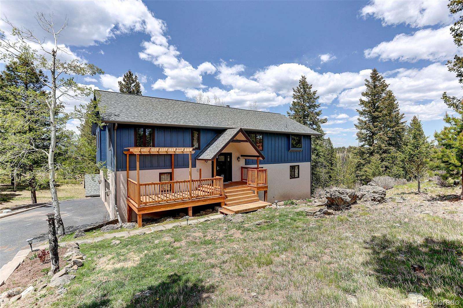 2 Acres of Land with Home for Sale in Evergreen, Colorado