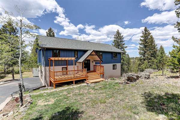 2 Acres of Land with Home for Sale in Evergreen, Colorado