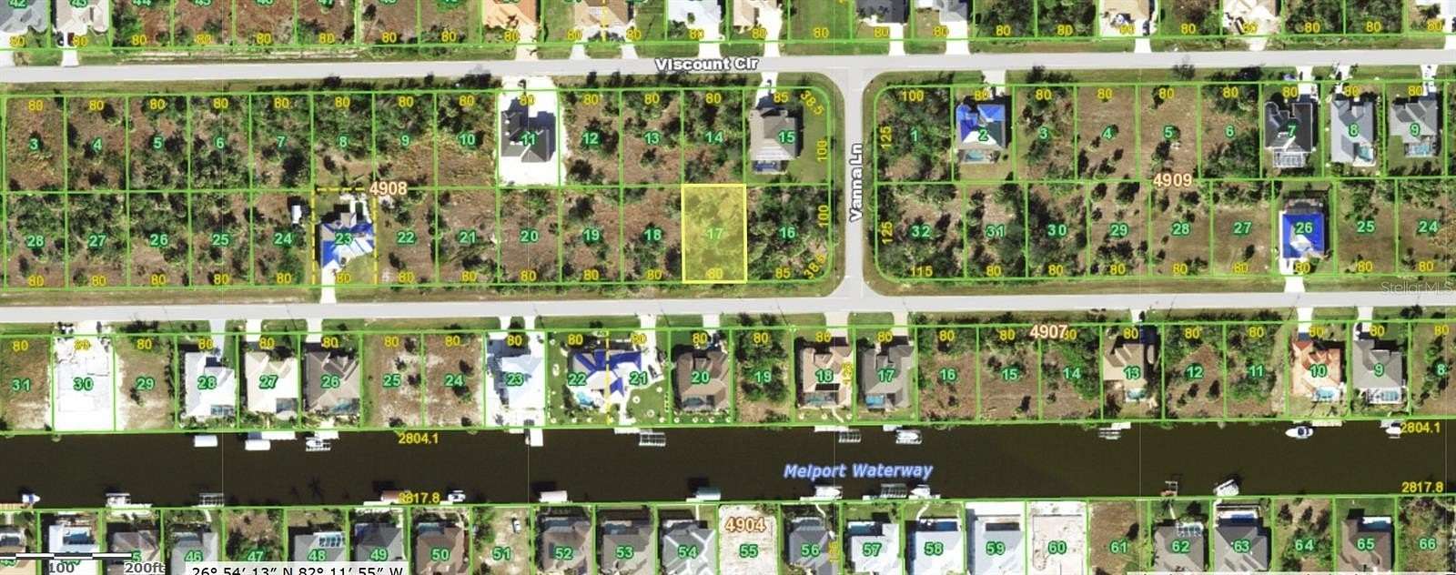 0.23 Acres of Residential Land for Sale in Port Charlotte, Florida