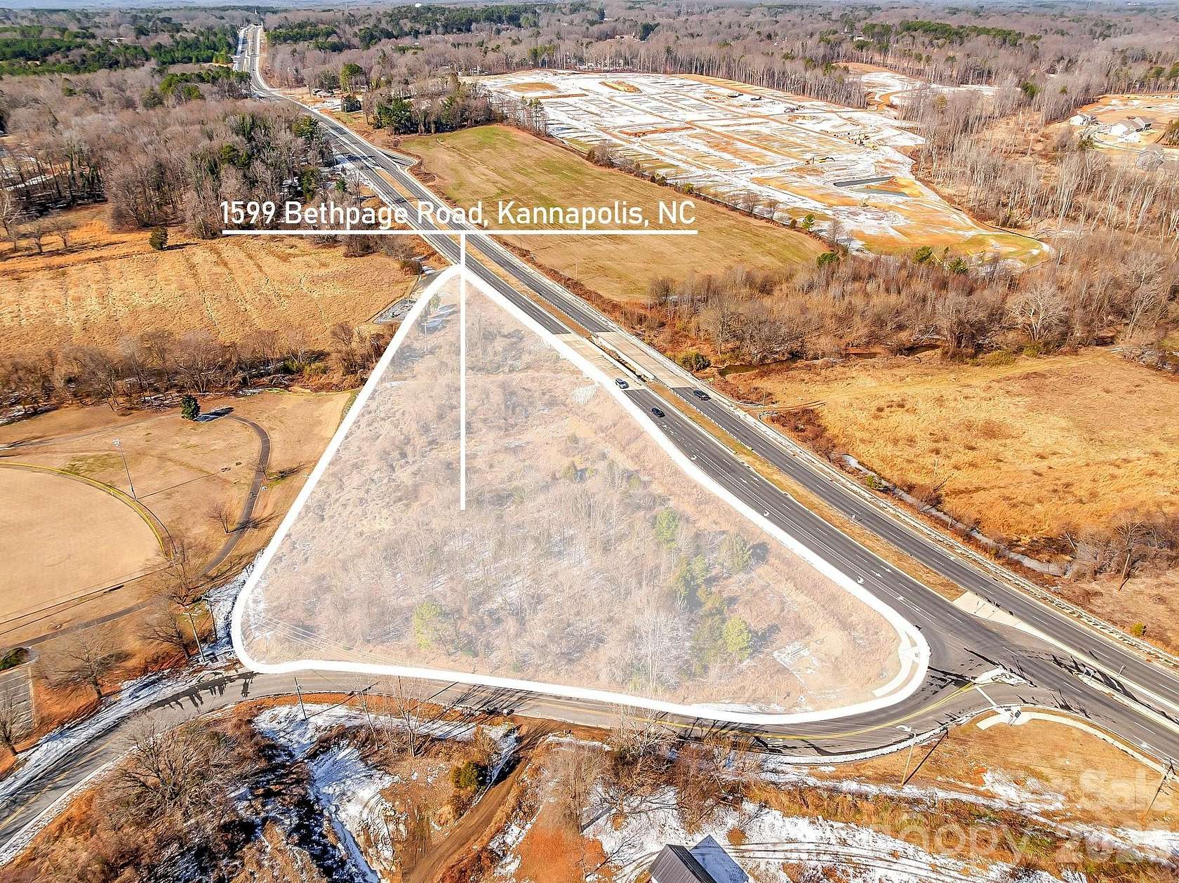 5.23 Acres of Mixed-Use Land for Sale in Kannapolis, North Carolina