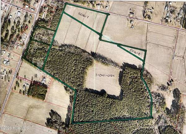 86 Acres of Recreational & Residential Land for Sale in Vanceboro, North Carolina