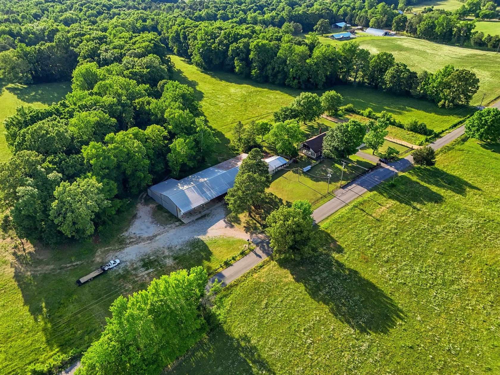 3.58 Acres of Land with Home for Sale in Rogersville, Alabama