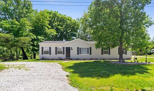 2.72 Acres of Land with Home for Sale in Oakland City, Indiana