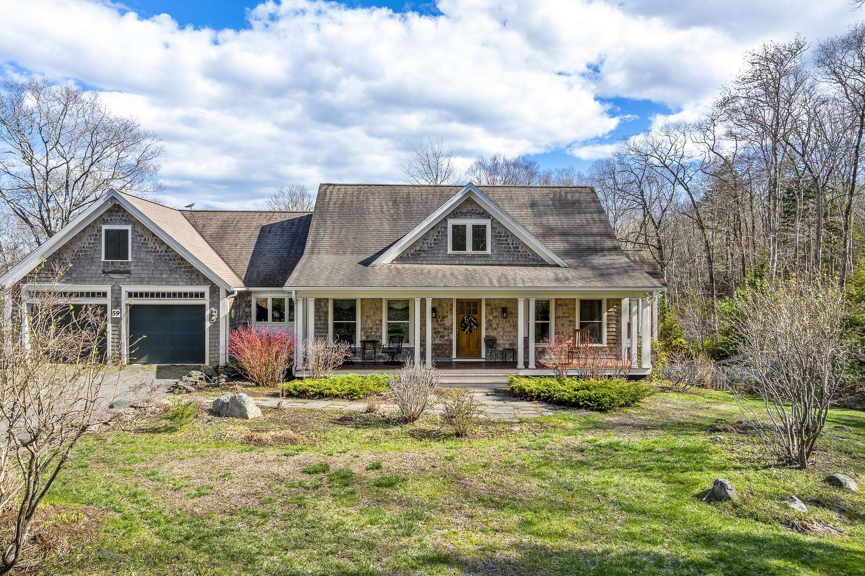 3.17 Acres of Land with Home for Sale in Boothbay, Maine