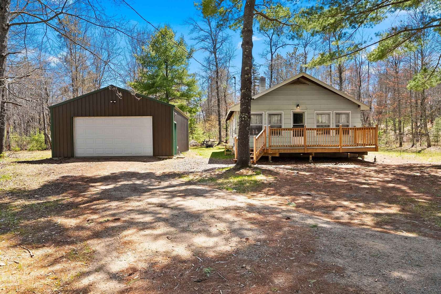 4.36 Acres of Land with Home for Sale in Crivitz, Wisconsin