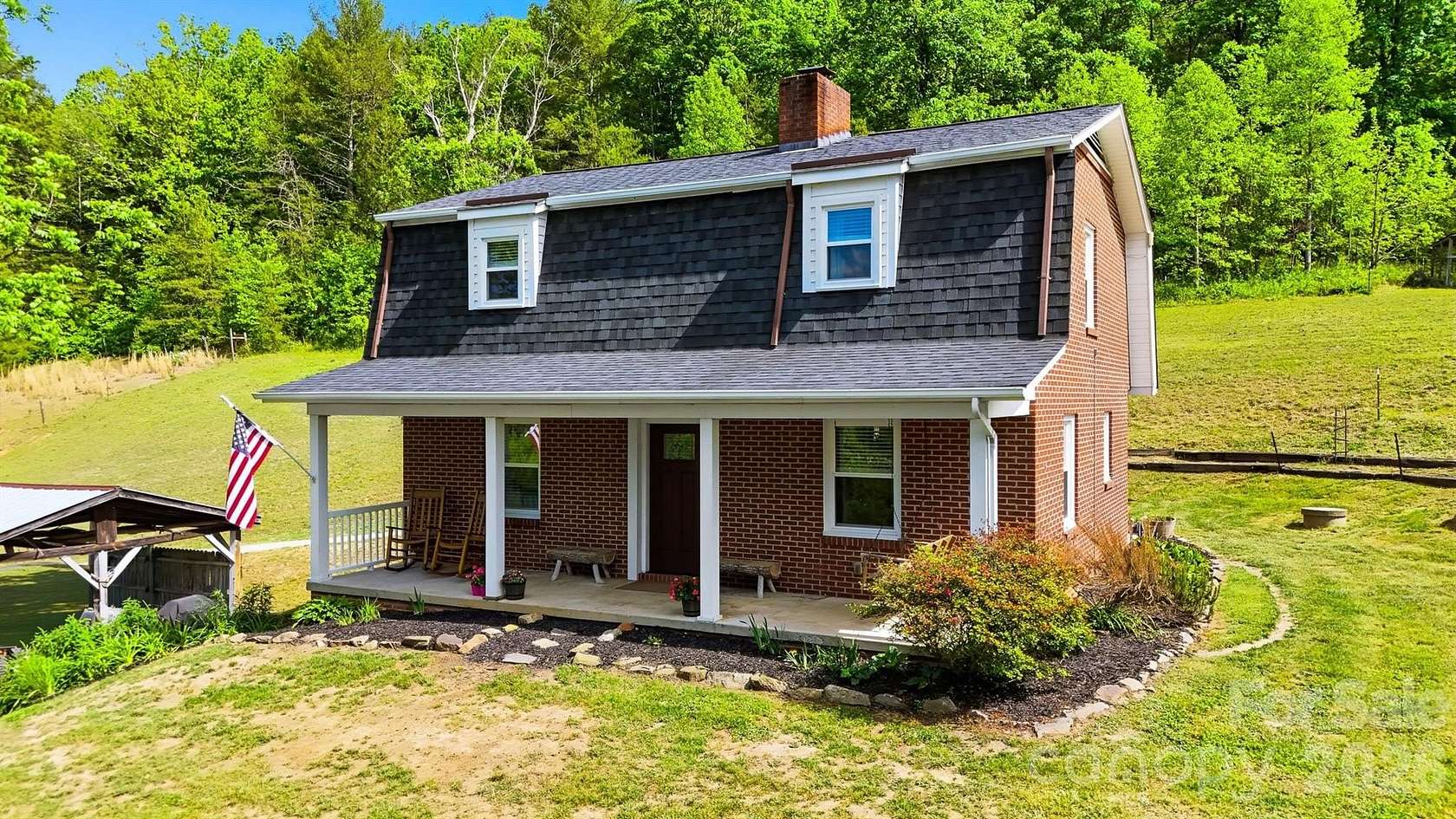 19.7 Acres of Land with Home for Sale in Lenoir, North Carolina