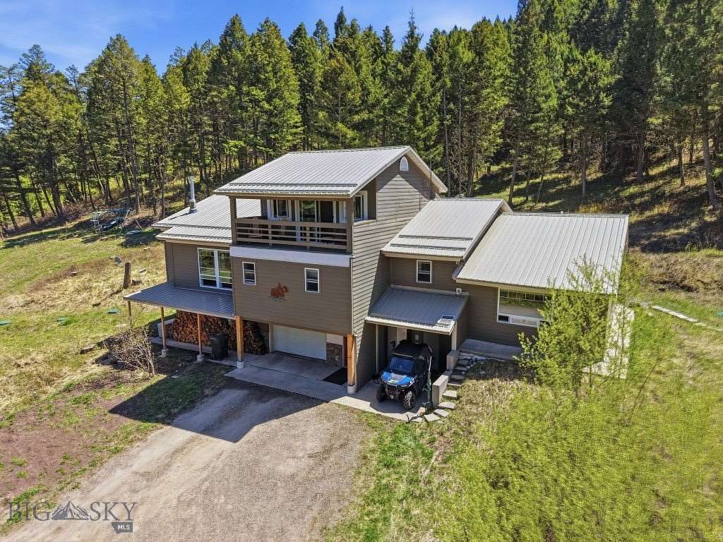 9.66 Acres of Land with Home for Sale in Bozeman, Montana