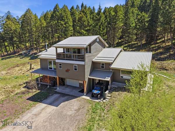 9.66 Acres of Land with Home for Sale in Bozeman, Montana