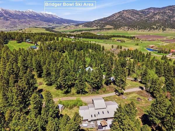 9.66 Acres of Land with Home for Sale in Bozeman, Montana