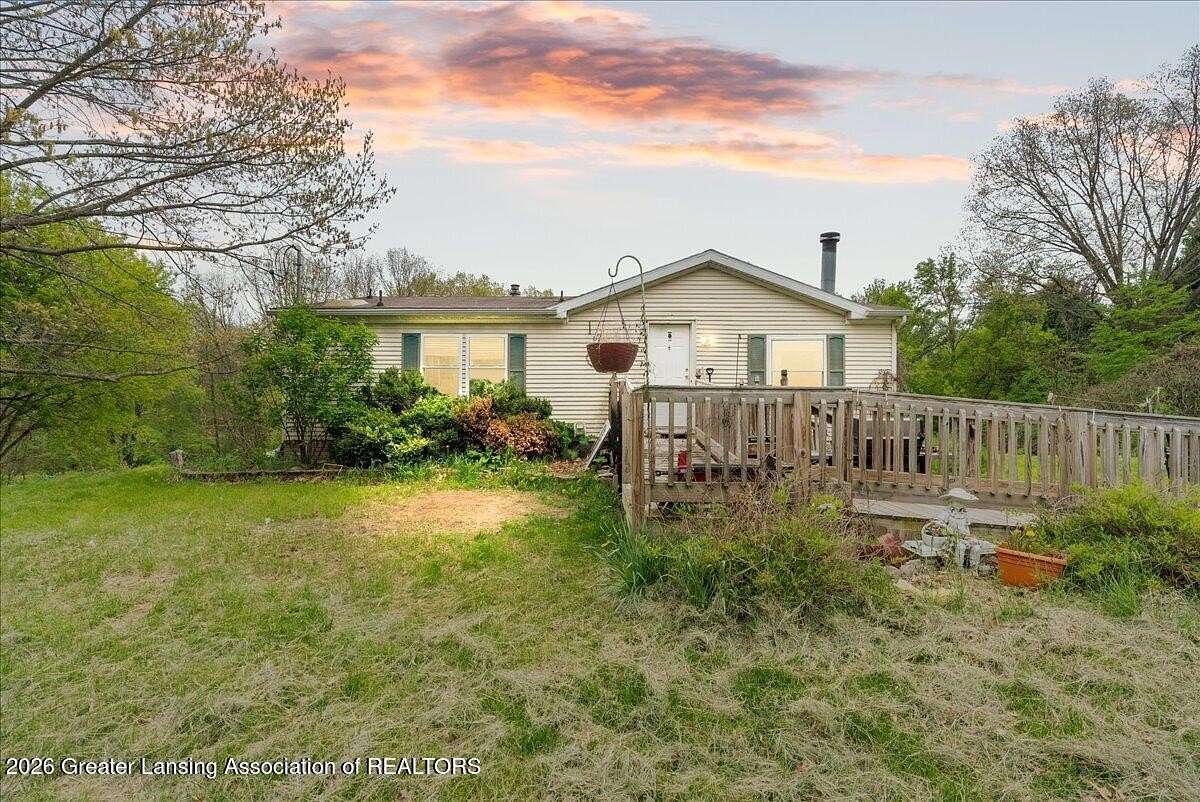 8 Acres of Land with Home for Sale in Onondaga, Michigan