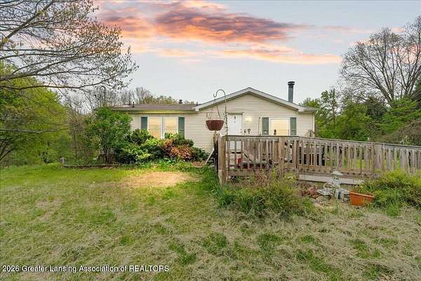 8 Acres of Land with Home for Sale in Onondaga, Michigan