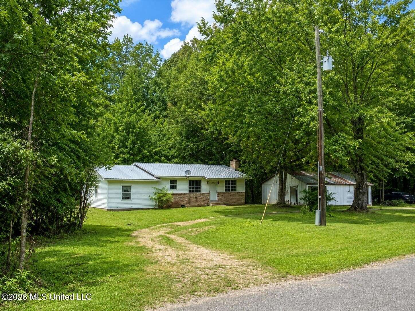 1.88 Acres of Land with Home for Sale in Harrisville, Mississippi