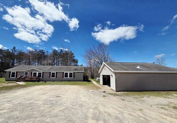 3 Acres of Land with Home for Sale in Frederic, Michigan