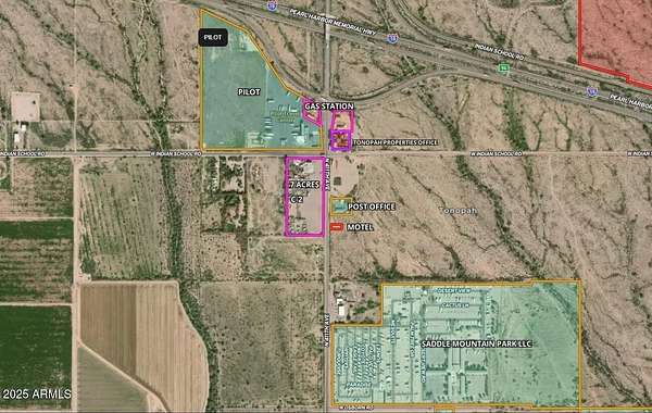 7 Acres of Commercial Land for Sale in Tonopah, Arizona